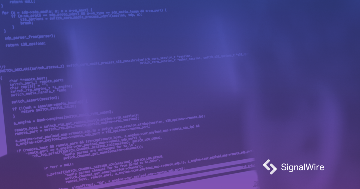 signalwire video api