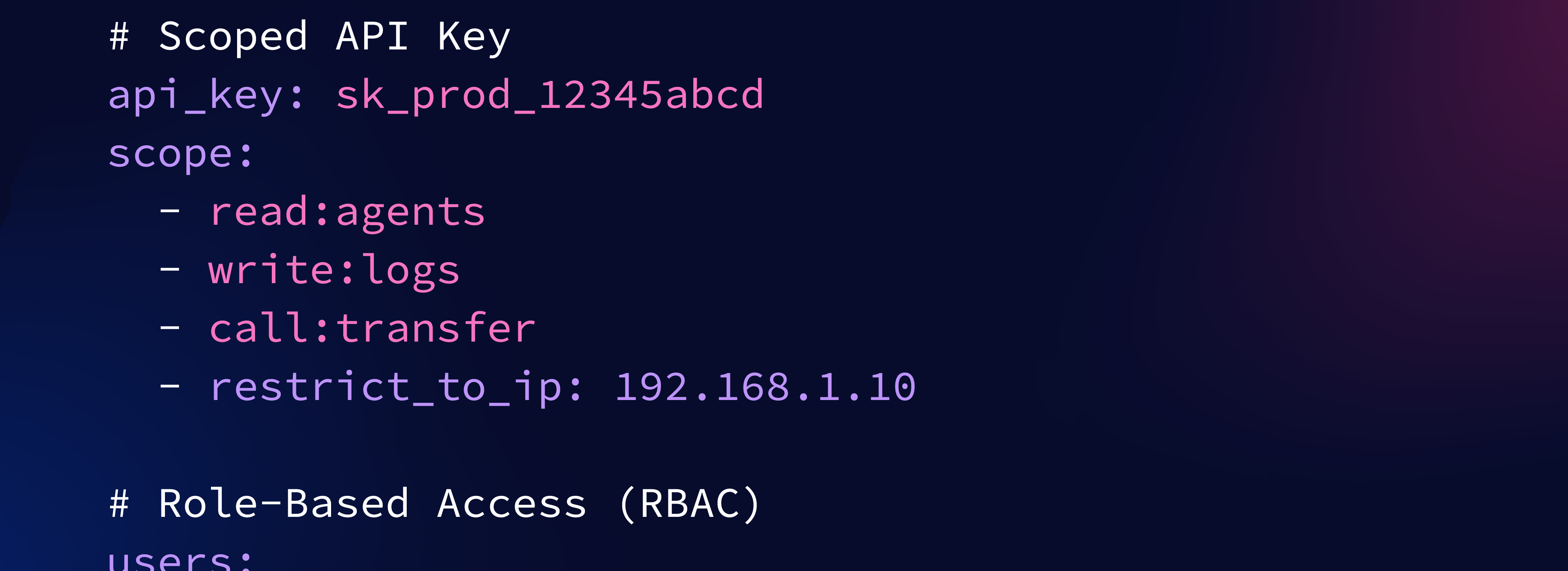 Purpose-Built Security